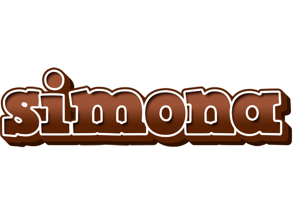 Simona brownie logo