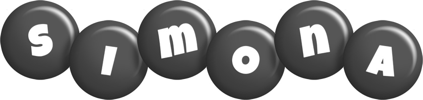 Simona candy-black logo