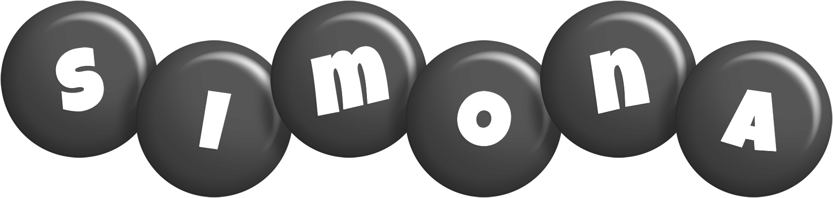 Simona candy-black logo