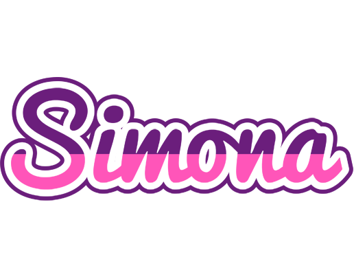 Simona cheerful logo