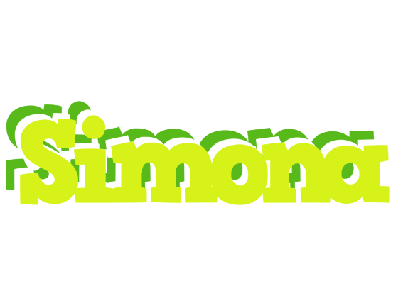 Simona citrus logo