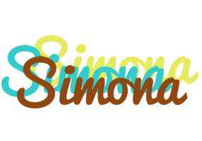 Simona cupcake logo