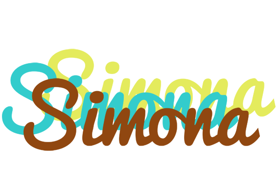 Simona cupcake logo