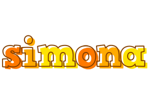 Simona desert logo