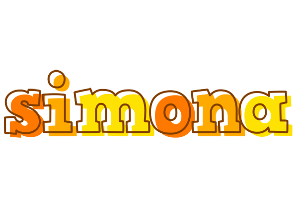 Simona desert logo