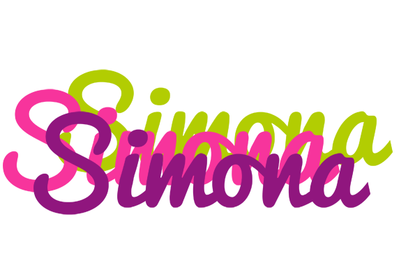 Simona flowers logo