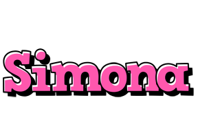 Simona girlish logo