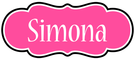 Simona invitation logo