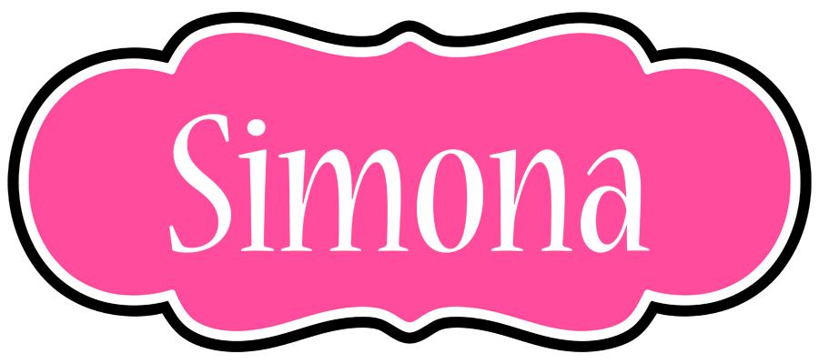 Simona invitation logo