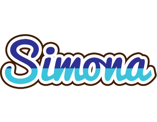 Simona raining logo