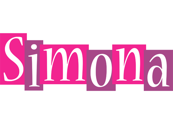 Simona whine logo