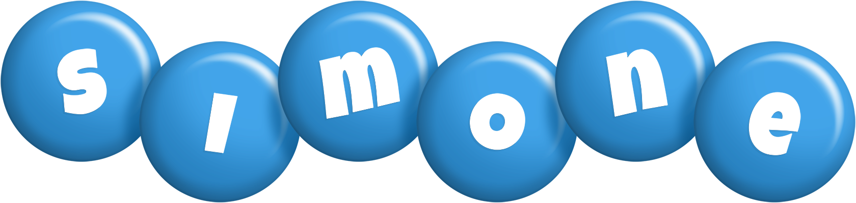 Simone candy-blue logo