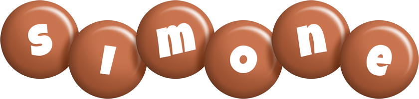 Simone candy-brown logo