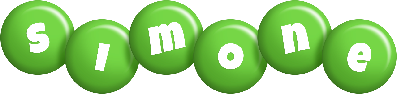 Simone candy-green logo