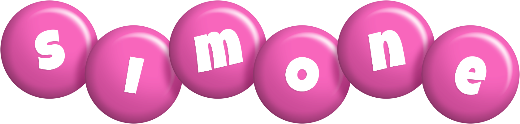 Simone candy-pink logo