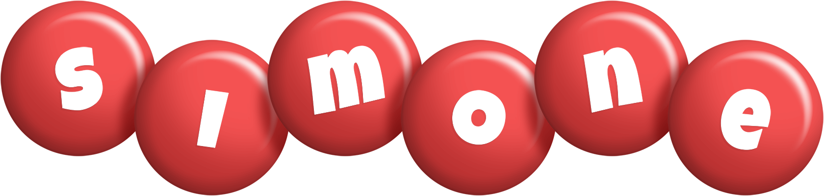 Simone candy-red logo