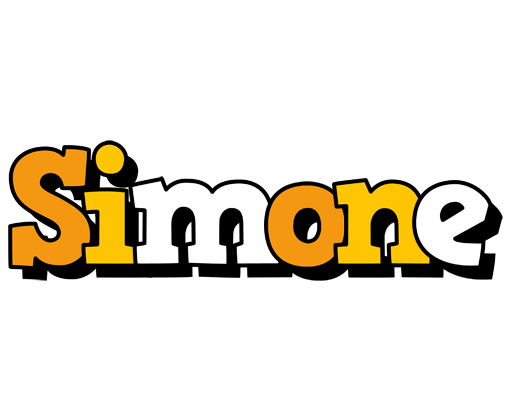 Simone cartoon logo