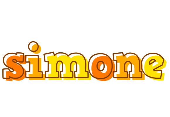 Simone desert logo