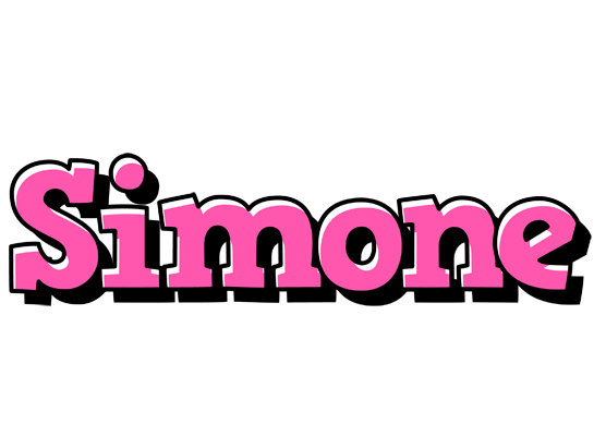 Simone girlish logo