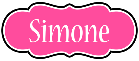 Simone invitation logo