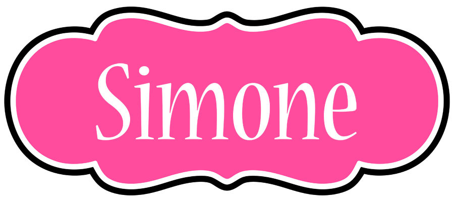 Simone invitation logo