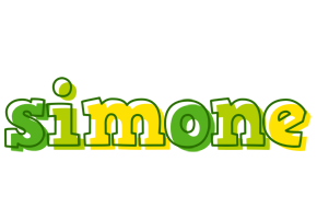 Simone juice logo