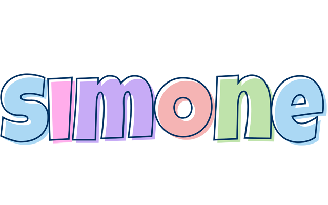 Simone pastel logo