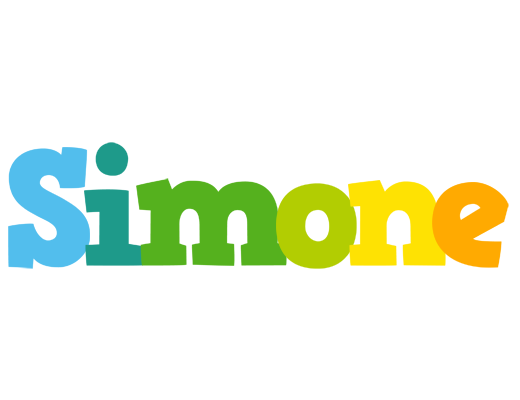 Simone rainbows logo