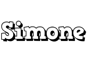 Simone snowing logo
