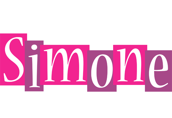 Simone whine logo
