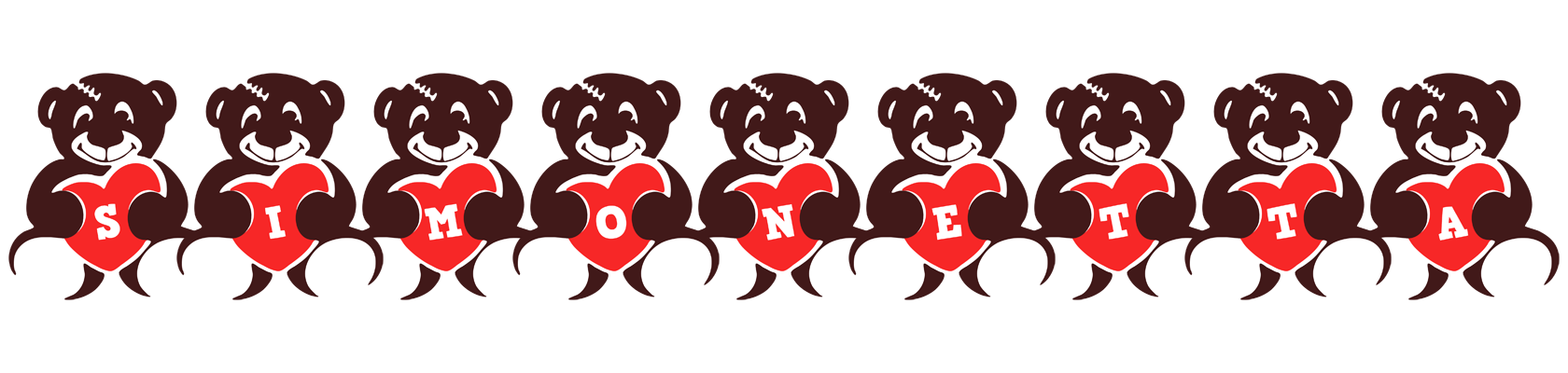 Simonetta bear logo
