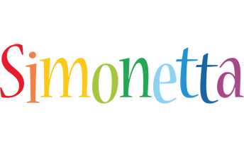 Simonetta birthday logo