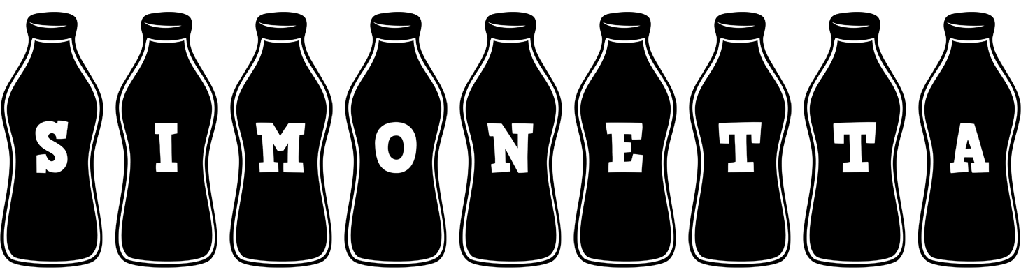 Simonetta bottle logo