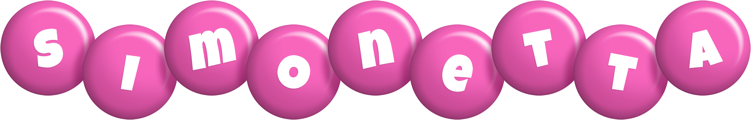 Simonetta candy-pink logo