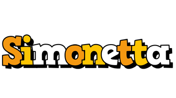 Simonetta cartoon logo