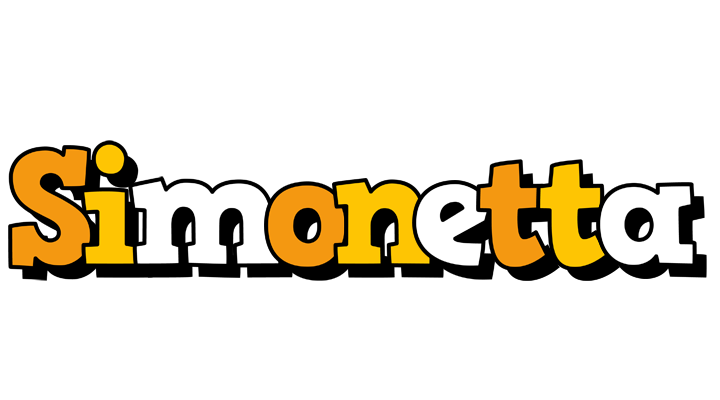 Simonetta cartoon logo