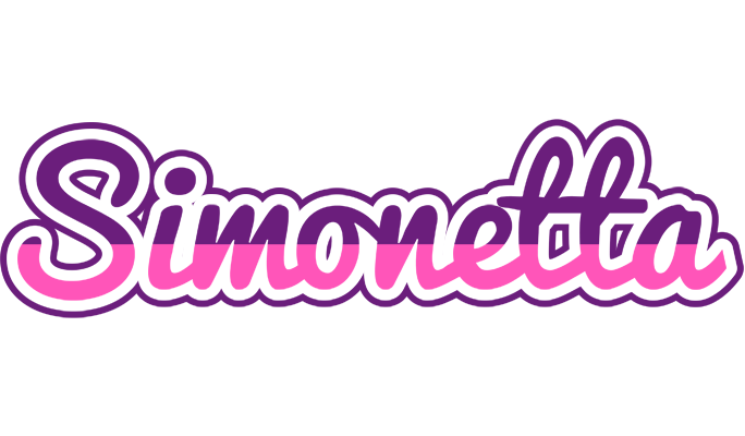 Simonetta cheerful logo