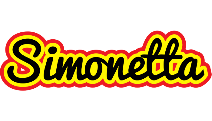 Simonetta flaming logo