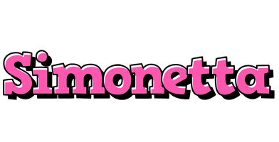 Simonetta girlish logo