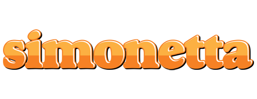 Simonetta orange logo