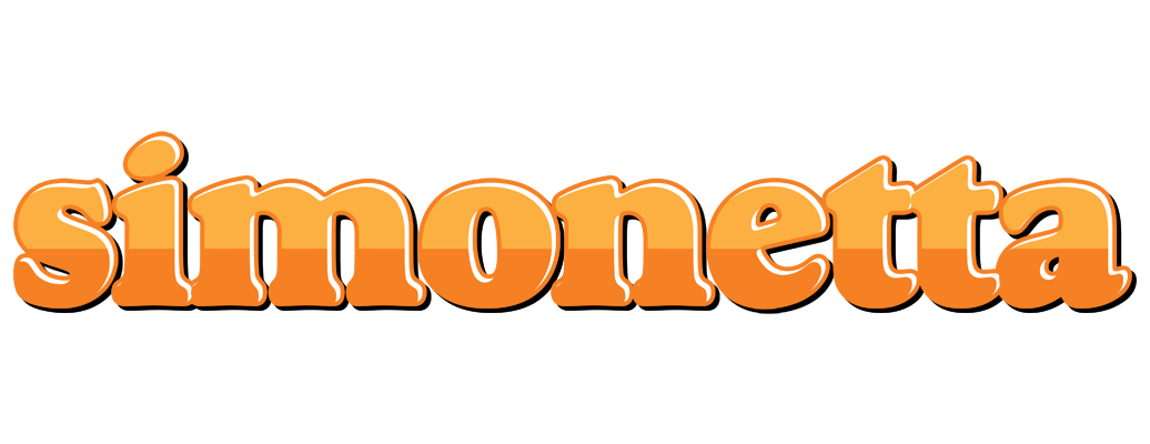 Simonetta orange logo