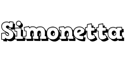 Simonetta snowing logo
