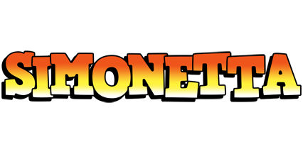Simonetta sunset logo