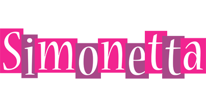 Simonetta whine logo