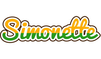 Simonette banana logo