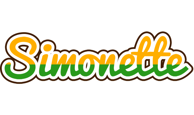 Simonette banana logo