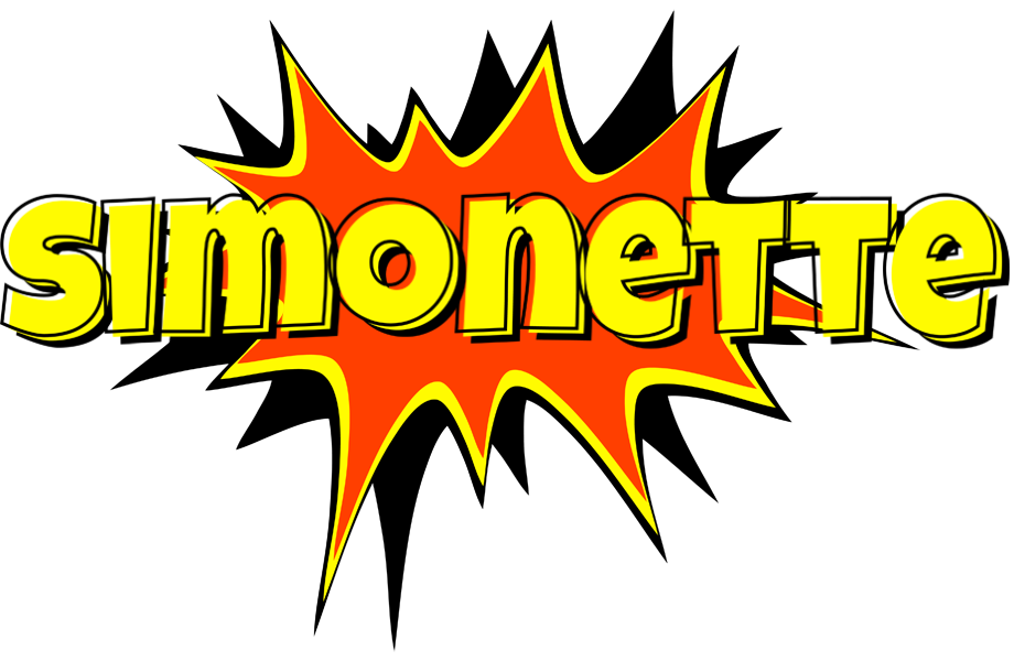 Simonette bazinga logo