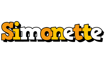 Simonette cartoon logo