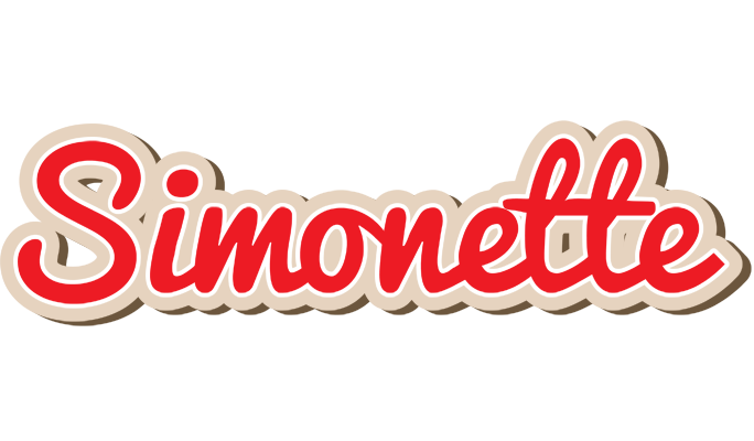 Simonette chocolate logo