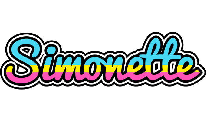 Simonette circus logo